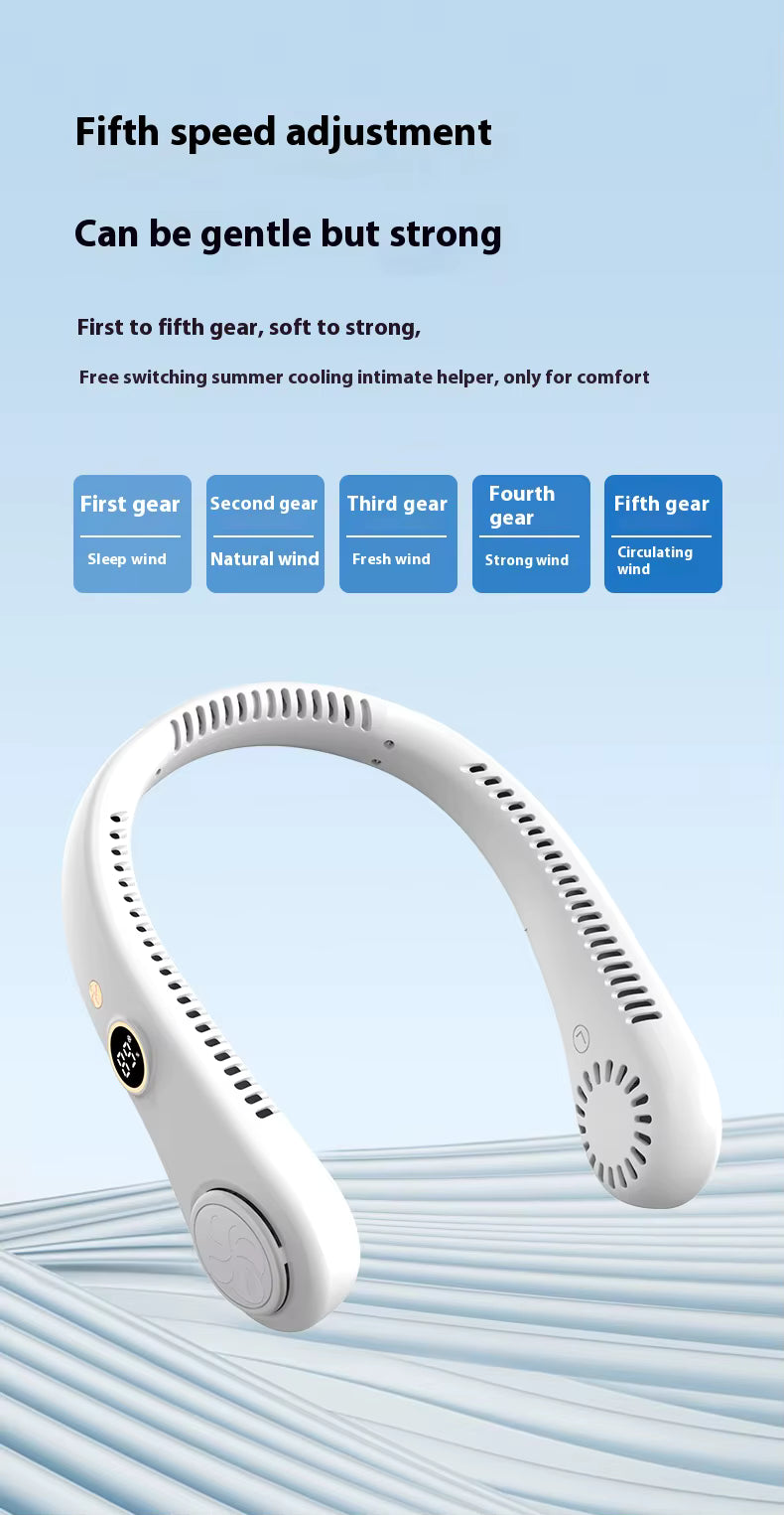 Wireless Neck Hanging Fan - USB Charging (Wholesale) - Drive Supply