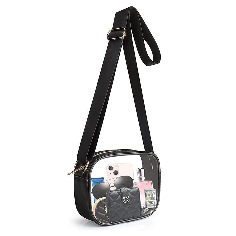 Clear Crossbody Bag, Stadium-Approved - Drive Supply