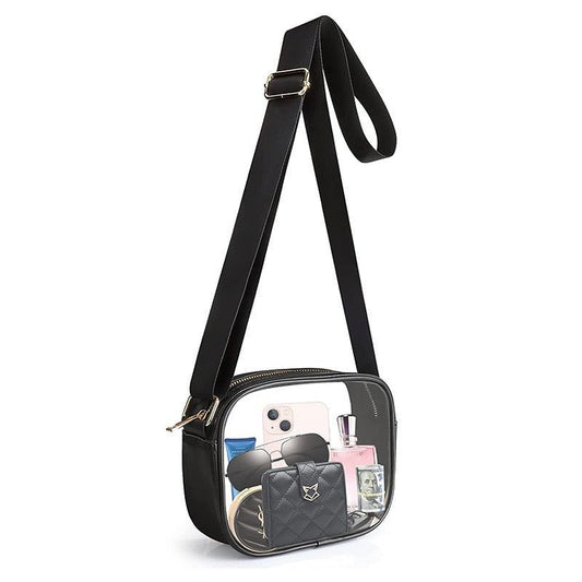 Clear Crossbody Bag, Stadium-Approved - Drive Supply